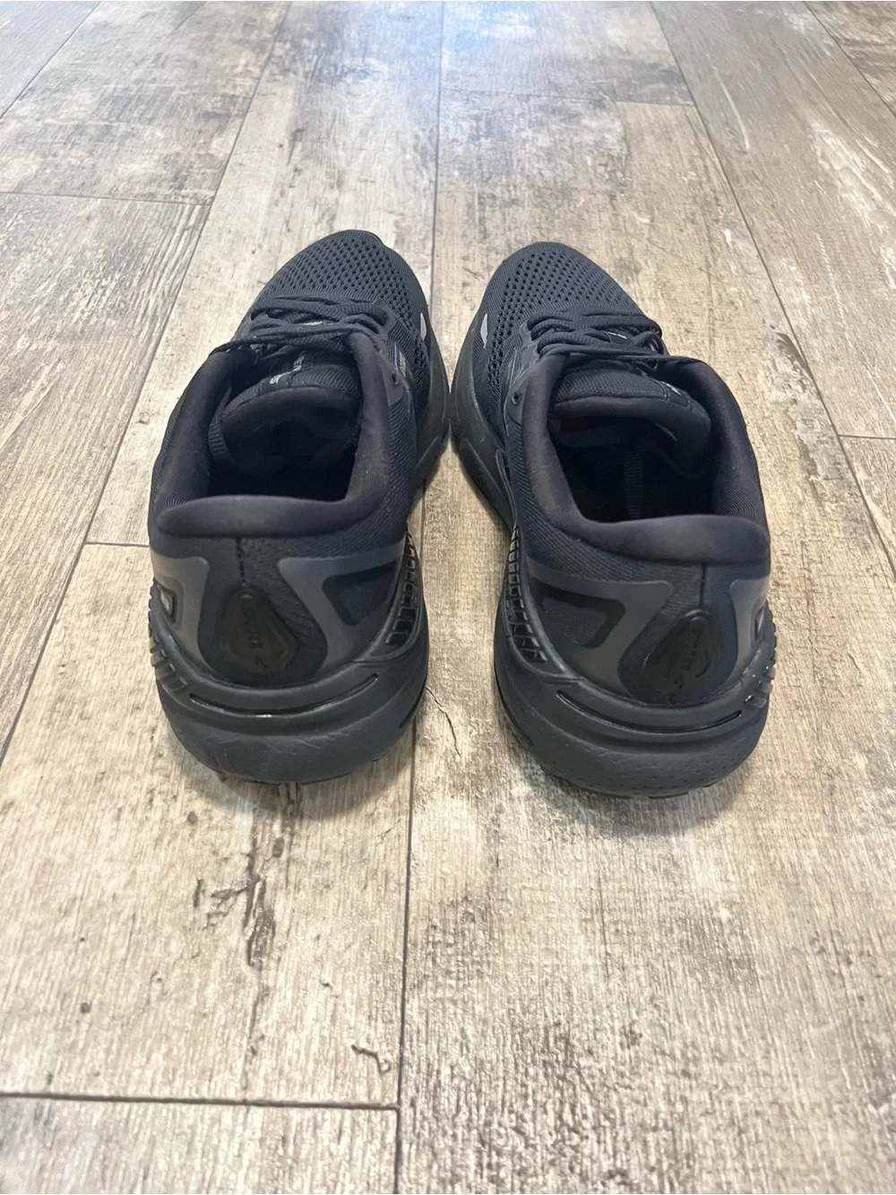 BROOKS Adrenaline GTS 23 Running Walking Shoes Womens 8.5 Black Reflective